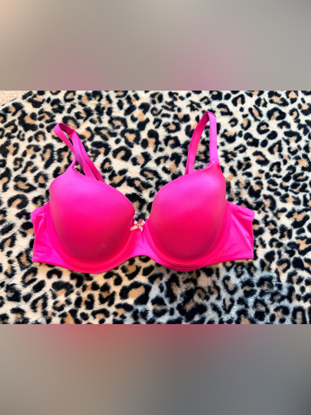 Victoria's Secret Hot Pink T-Shirt Bra